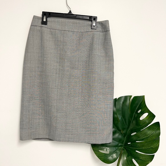 Brooks Brothers Dresses & Skirts - 346 brooks brothers gray wool career skirt size 2